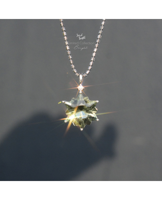 Limited Collection-Green Amethyst Be Bright Necklace